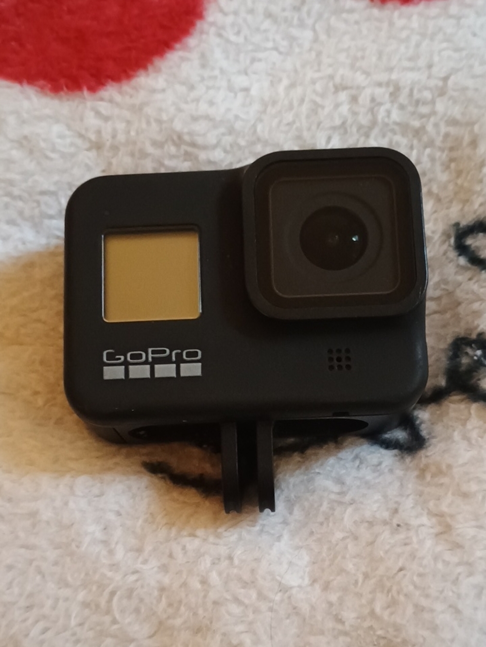GoPro Black Action Camera with Yellow Front LCD